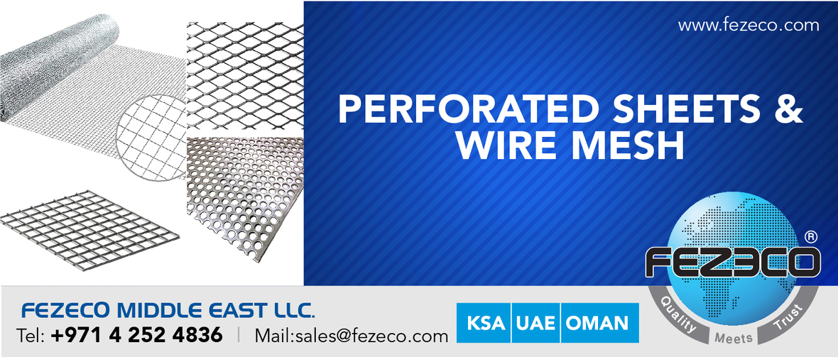 Perforated sheet suppliers in Saudi Arabia